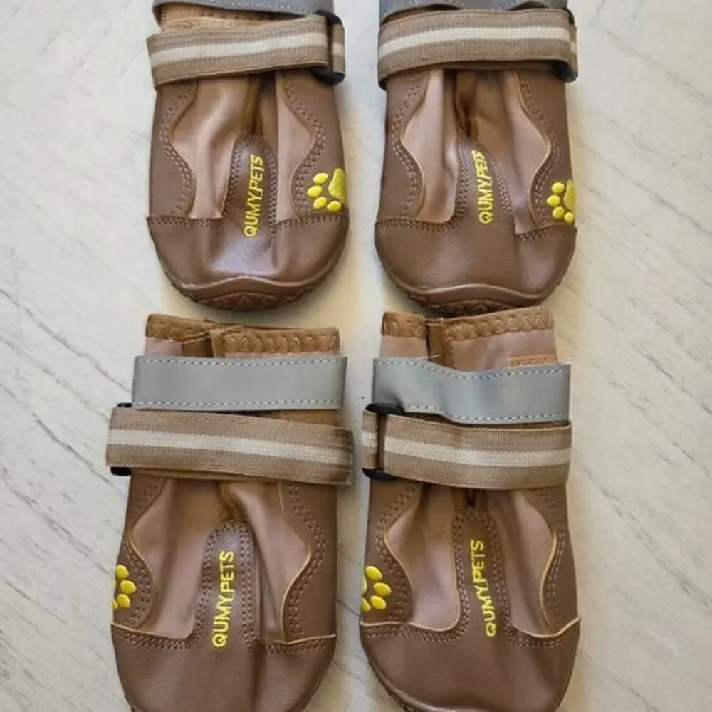 QUMY Dog Shoes for Large Dogs, for Summer Hot Pavement Protection